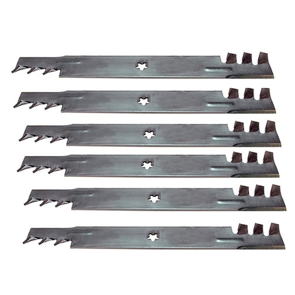 Aic Replacement Parts 1- Toothed Mower Blade for Ariens Poulan AYP Craftsman Fits Husqvarna 53213897 LAB50-0059_x6 - main